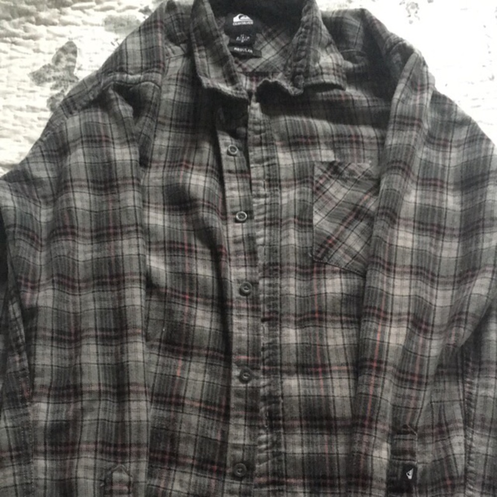 3 flannel shirts